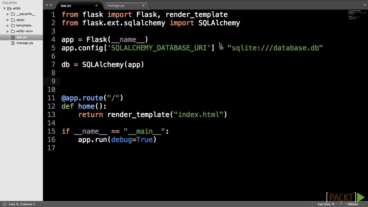 Mastering Flask