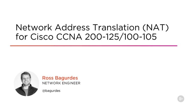 Network Address Translation (NAT) for Cisco CCNA 200-125/100-105 (2016)