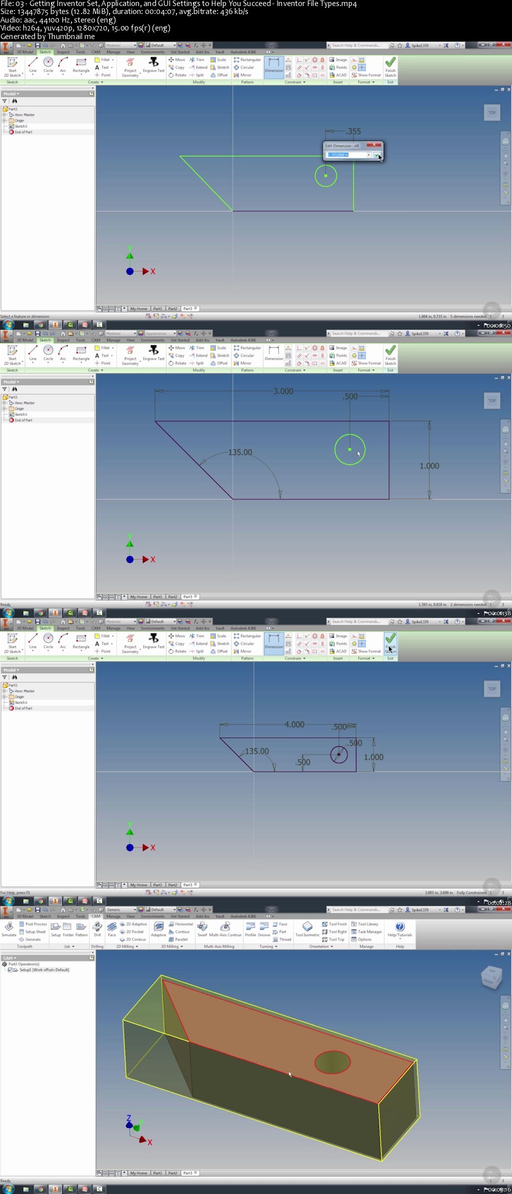 2D CNC Milling at Its Best in Autodesk Inventor HSM (2016)