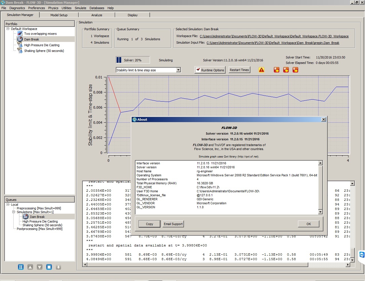 Flow Science FLOW-3D 11.2