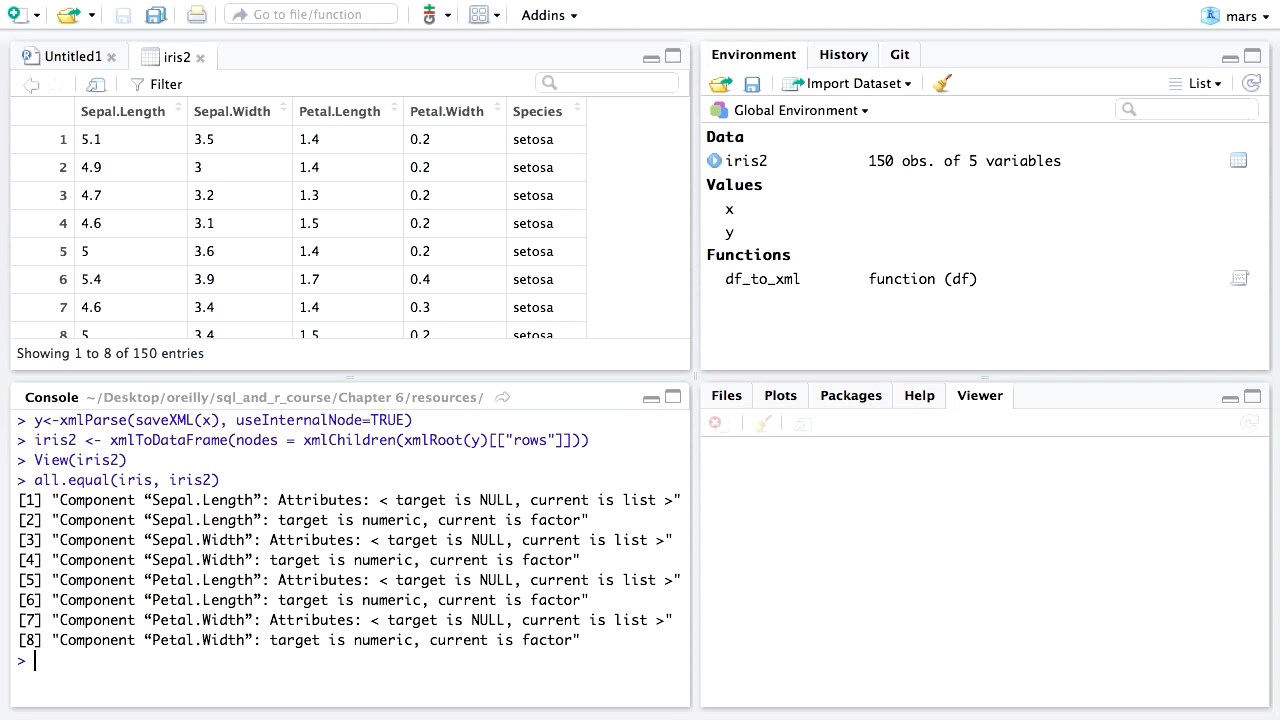 Understanding SQL and R