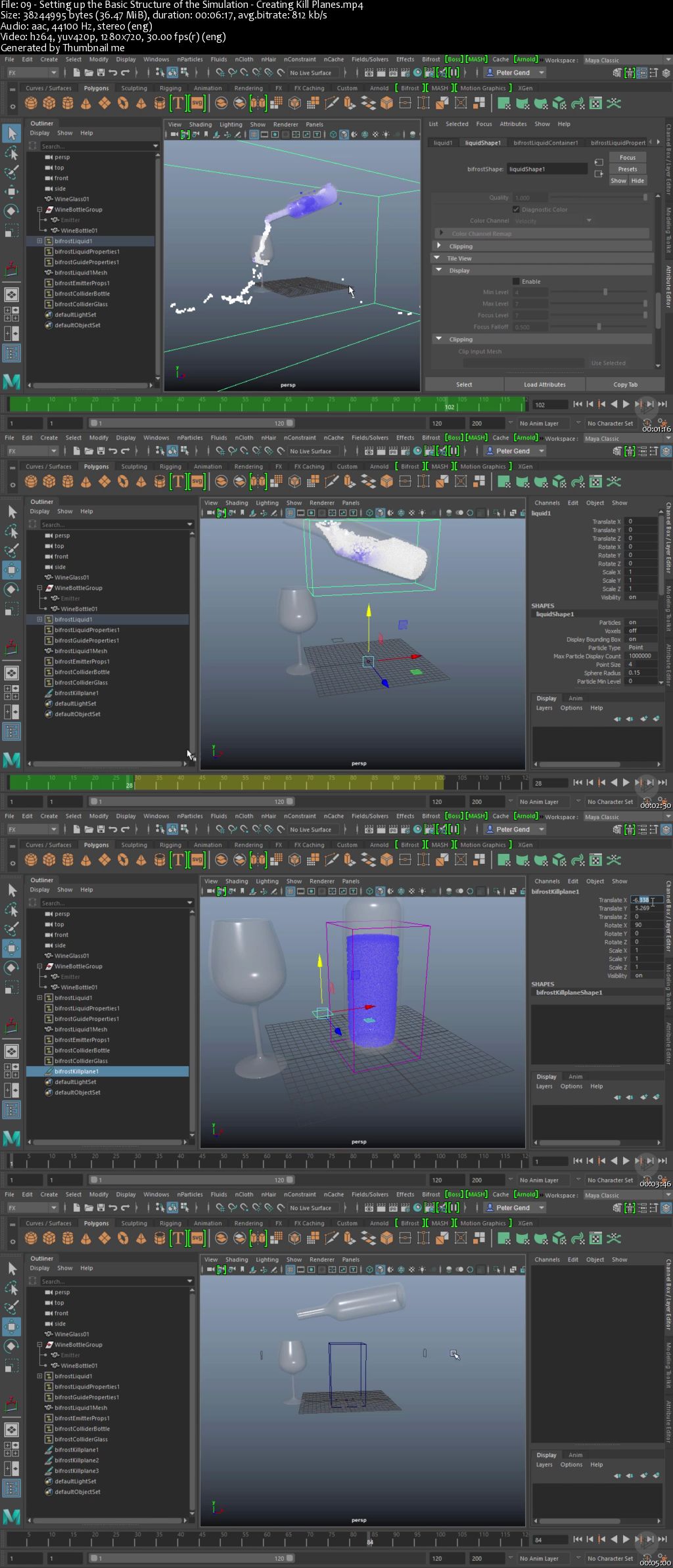 Maya Dynamics: Bifrost for Small-scale Simulations