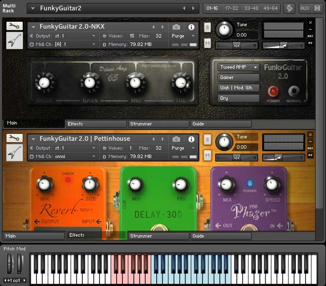 Pettinhouse FunkyGuitar 2.0 KONTAKT