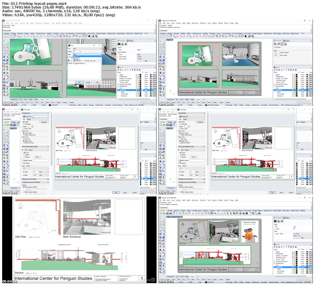 Lynda - Rhino Project: Architectural Documentation