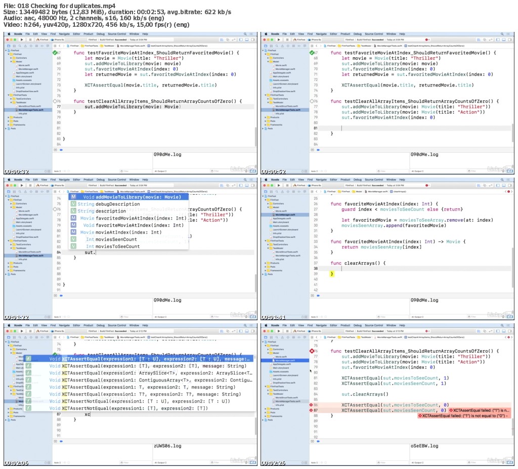 Lynda - iOS Test-Driven Development Fundamentals