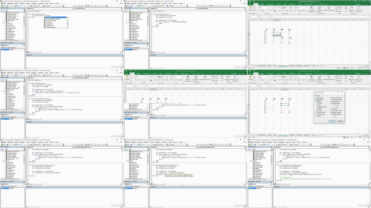 Video2Brain - Excel 2016 VBA – Grundlagen