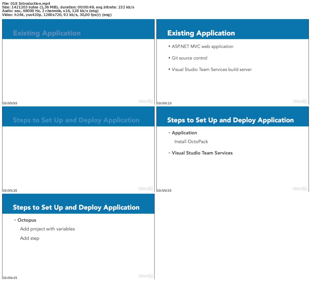 Lynda - Deploying .NET Applications with Octopus Deploy