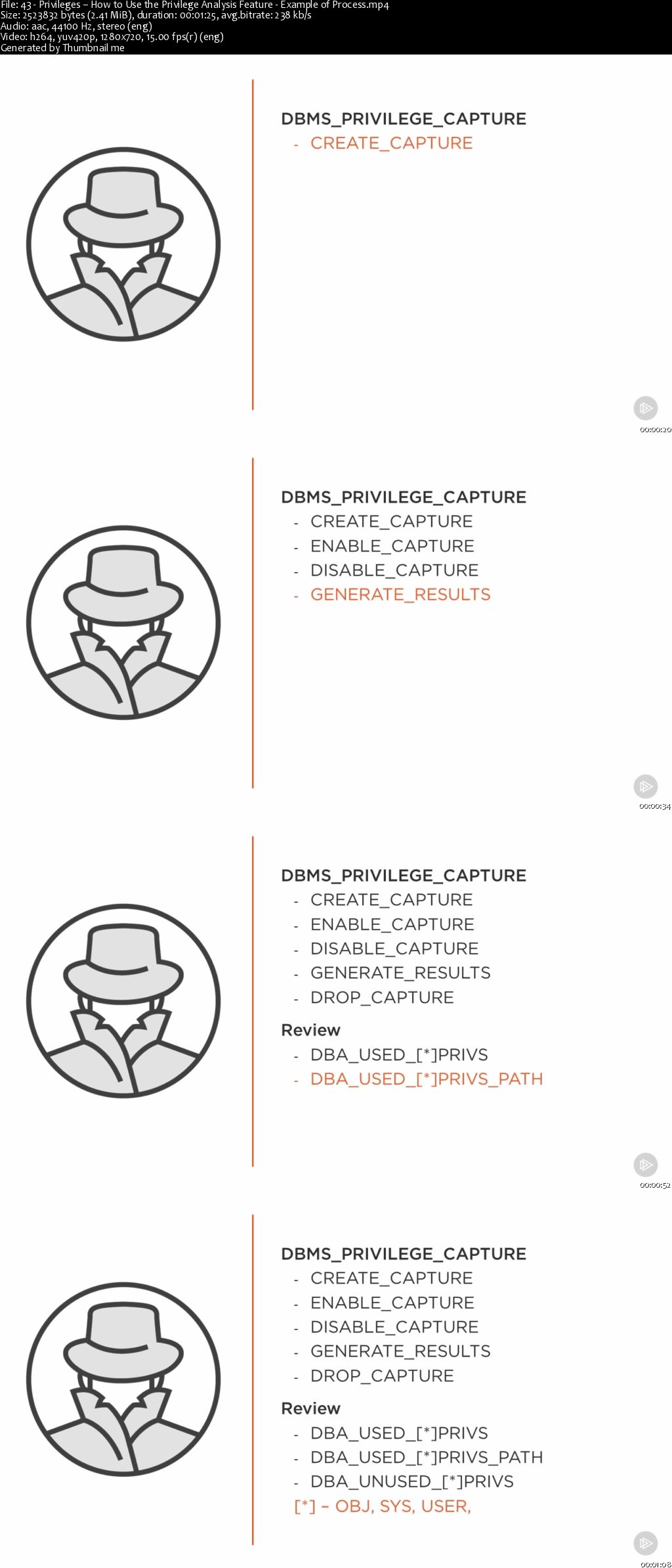 OCP 12c Using the New Security Features