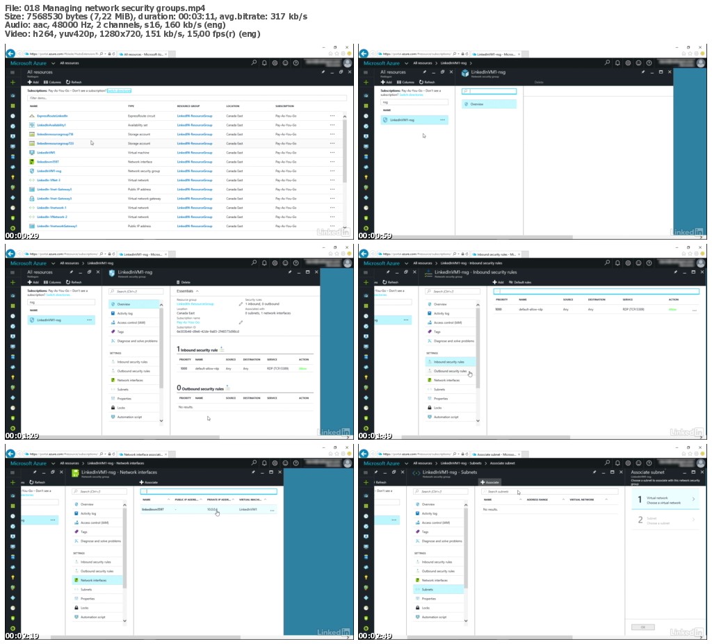 Lynda - Microsoft Azure: Networking Concepts