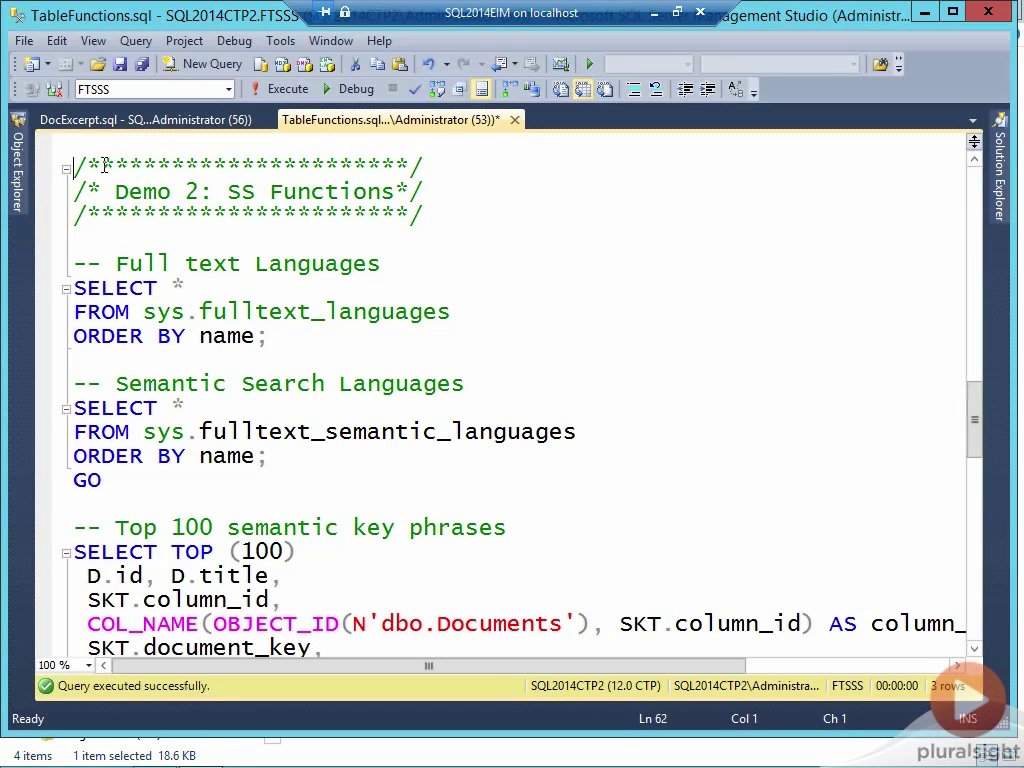 Indexing, Querying and Analyzing Text with SQL Server 2012-2014 [repost]