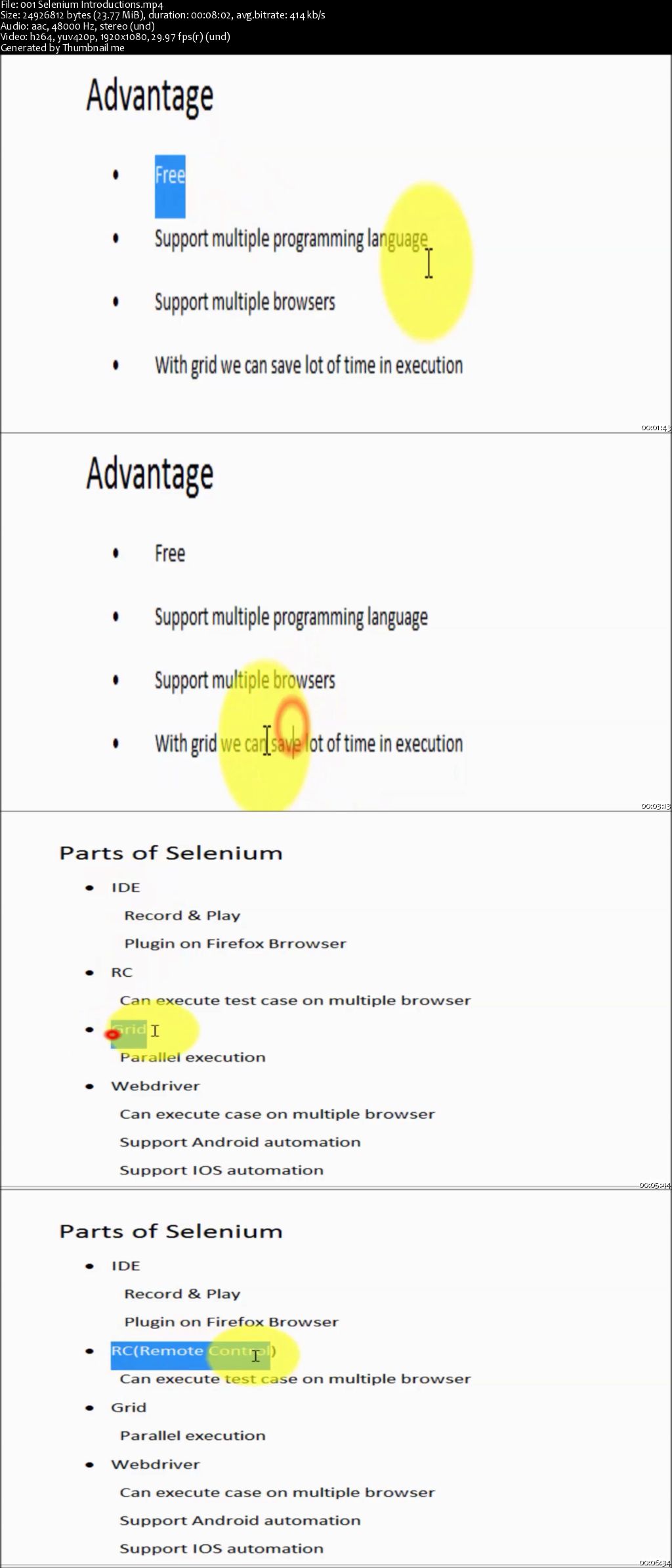 Web Application Automation - Selenium - Ruby - Cucumber