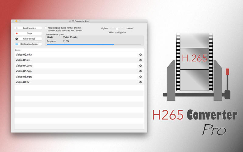 H265 Converter Pro v1.4 macOS