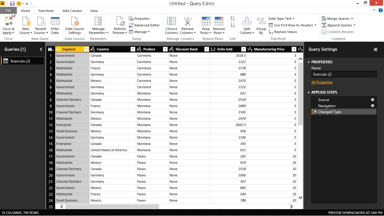 Getting Started with Microsoft Power BI