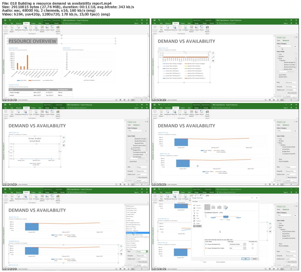 Lynda - Selecting and Managing a Project Portfolio with Microsoft Project