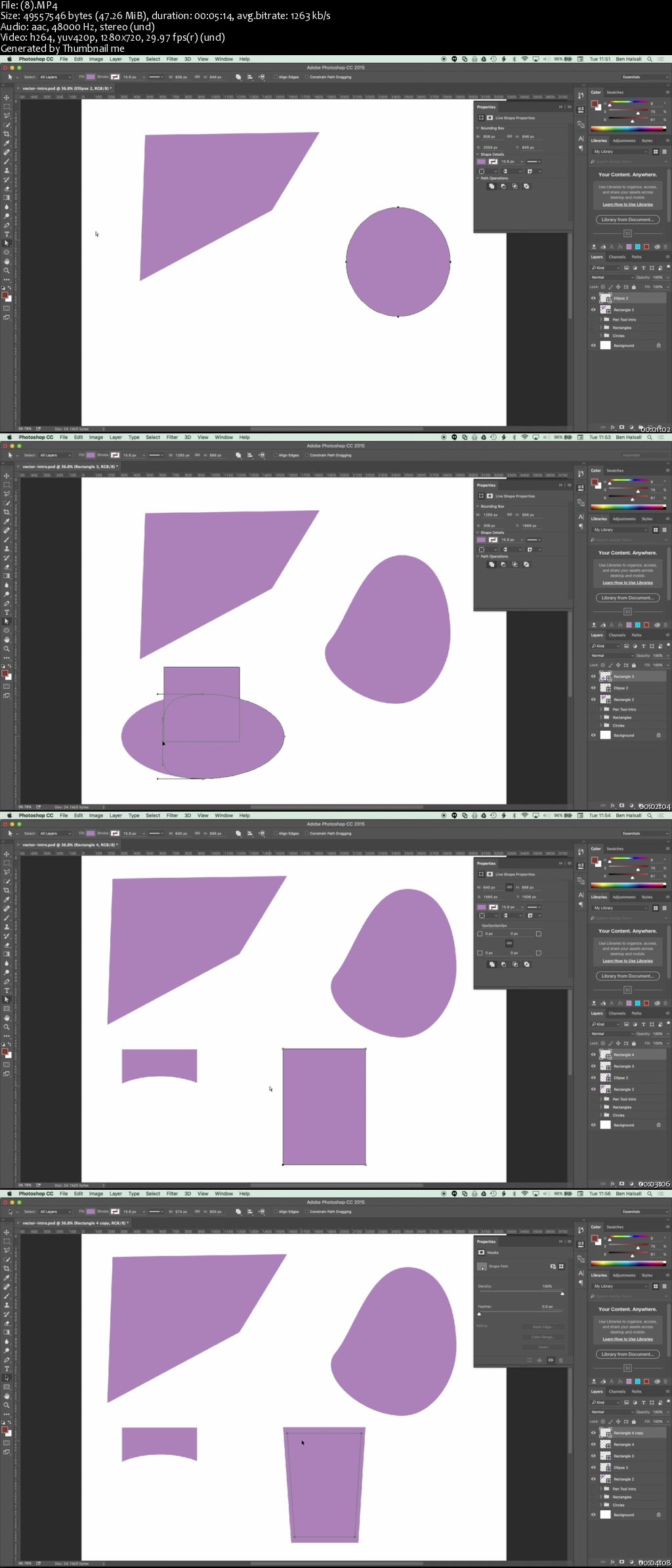 Photoshop: Vectors & Shapes for Beginners - In Depth