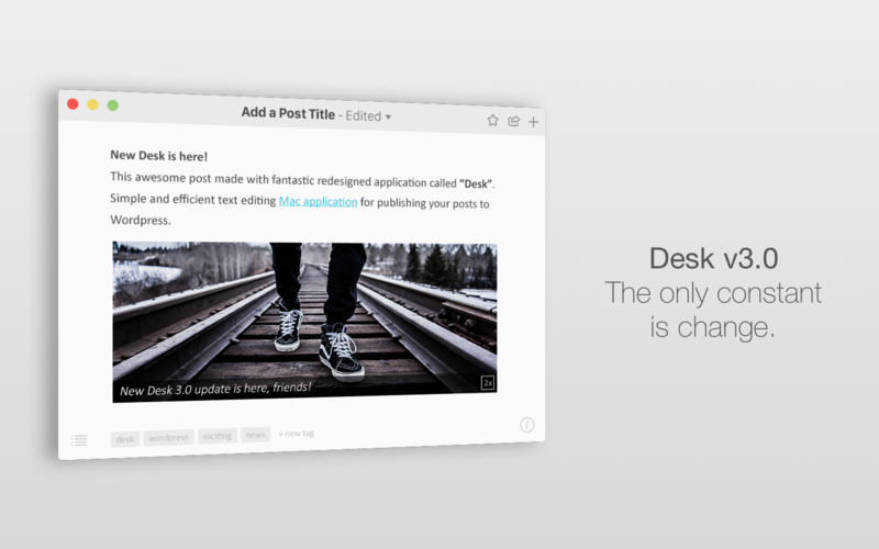 Desk 3 v1.0 Mac OS X