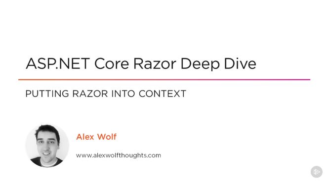 ASP.NET Core Razor Deep Dive