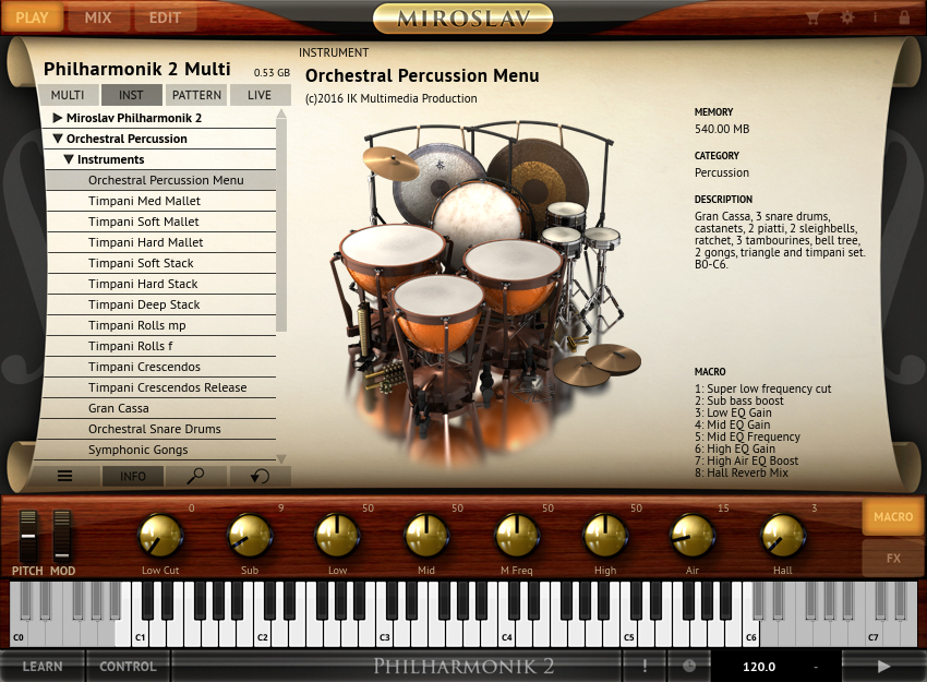 IK Multimedia Orchestral Percussion v1.0 HYBRID