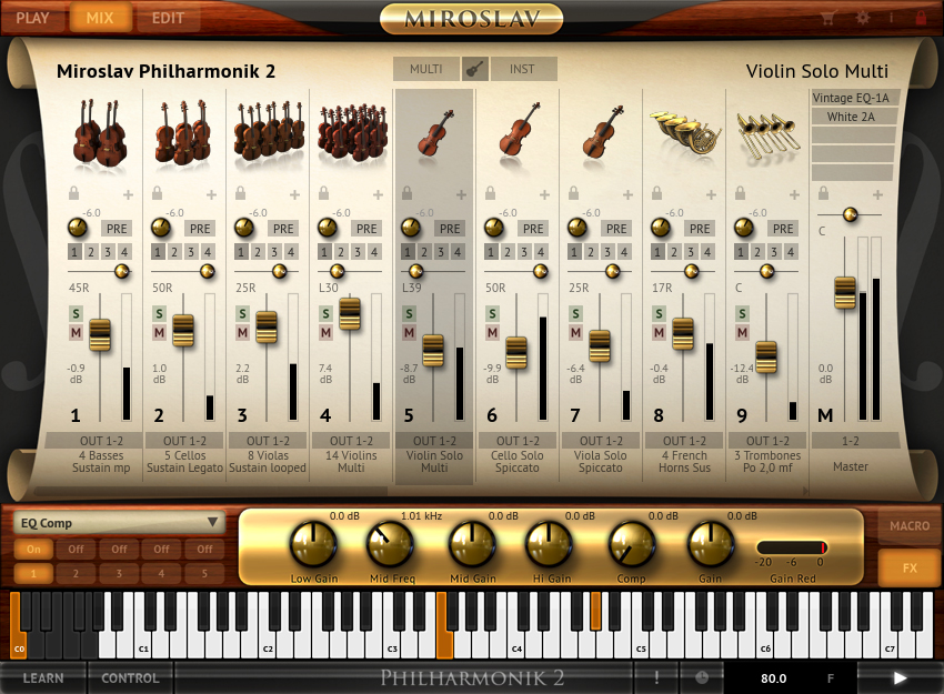 IK Multimedia Miroslav Philharmonik 2 CE Sound Content HYBRID