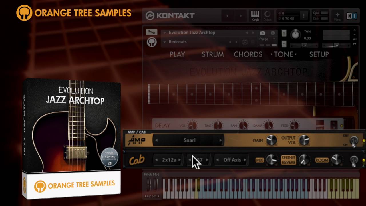 Orange Tree Samples Evolution Jazz Archtop KONTAKT