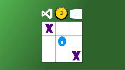Learn to program Tic Tac Toe Game in Visual C++ on Windows