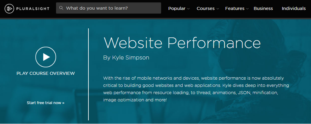 Website Performance By Kyle Simpson [repost]