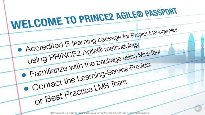 PRINCE2 Agile® Passport