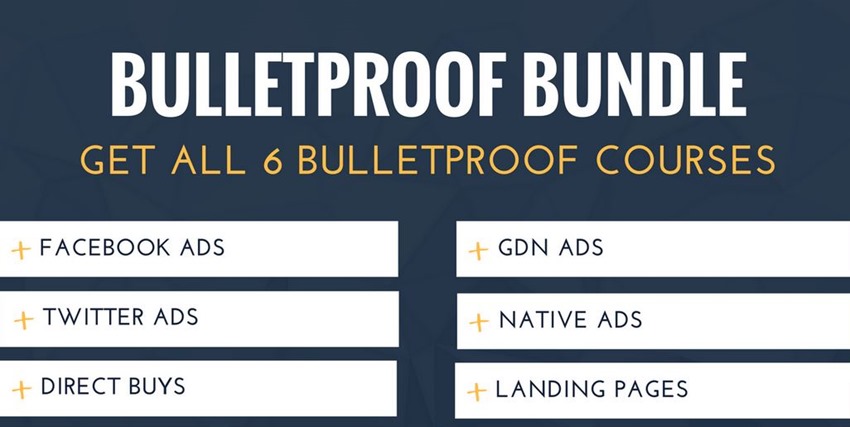 Justin Brooke: DMBI - Bulletproof Courses Bundle