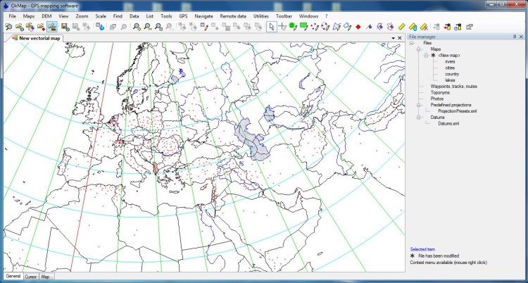 OkMap 13.4.1 (x64) Multilingual