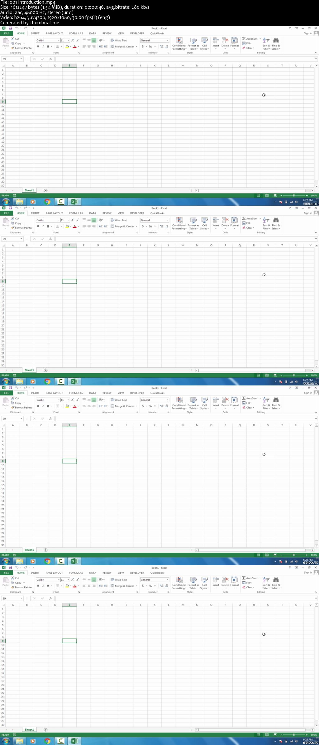 Advance Excel Project Based Training