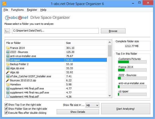 Drive Space Organizer 6.0 Multilingual