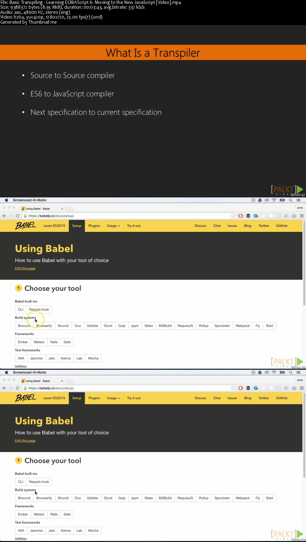 Learning ECMAScript 6 Moving to the New JavaScript