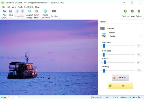 SoftOrbits Easy Photo Denoise 1.0