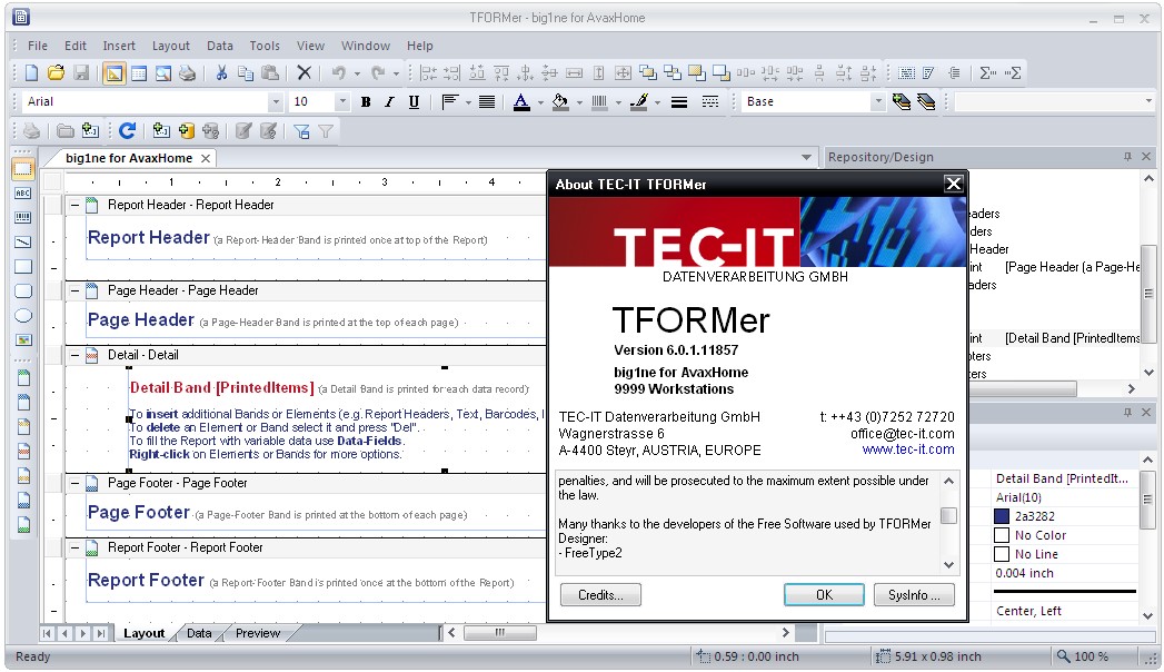 TFORMer Designer 6.0.1.11857