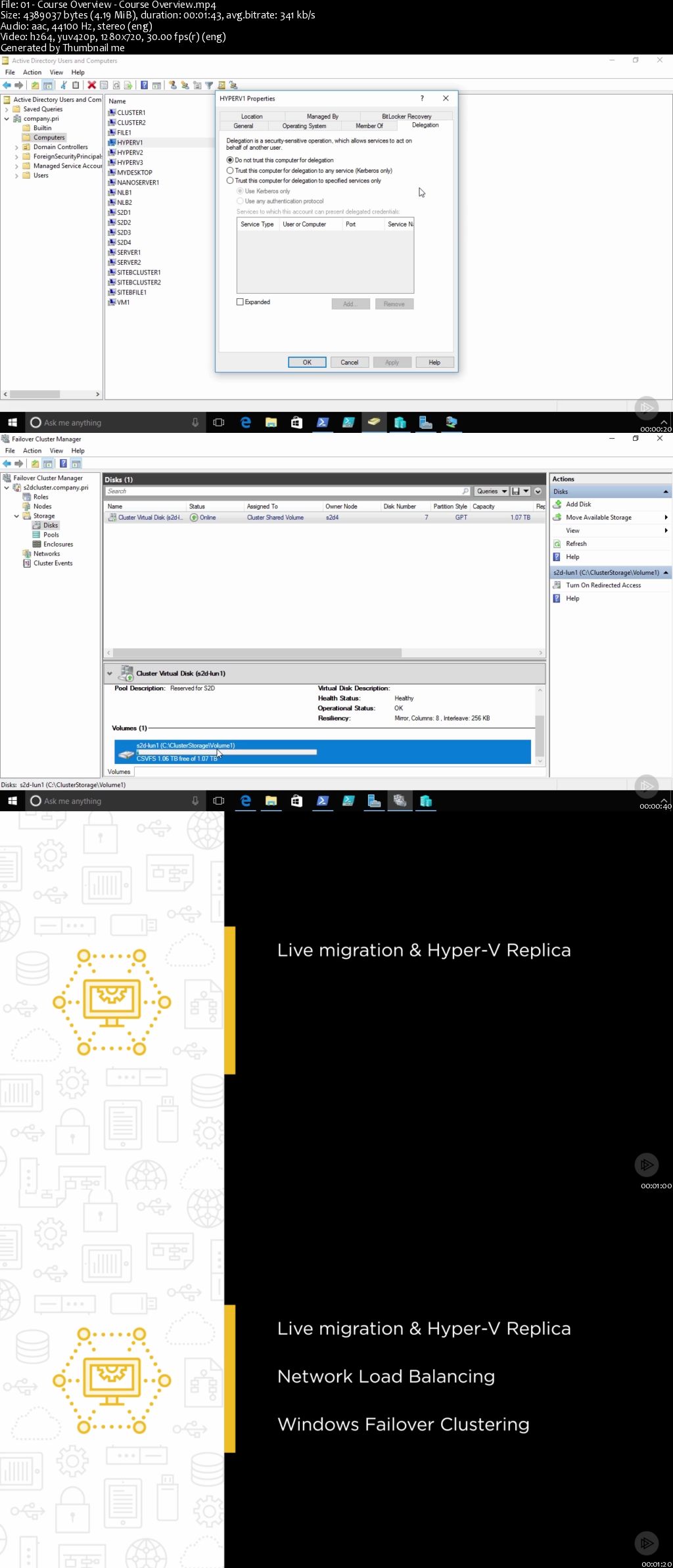 Implementing High Availability in Windows Server 2016