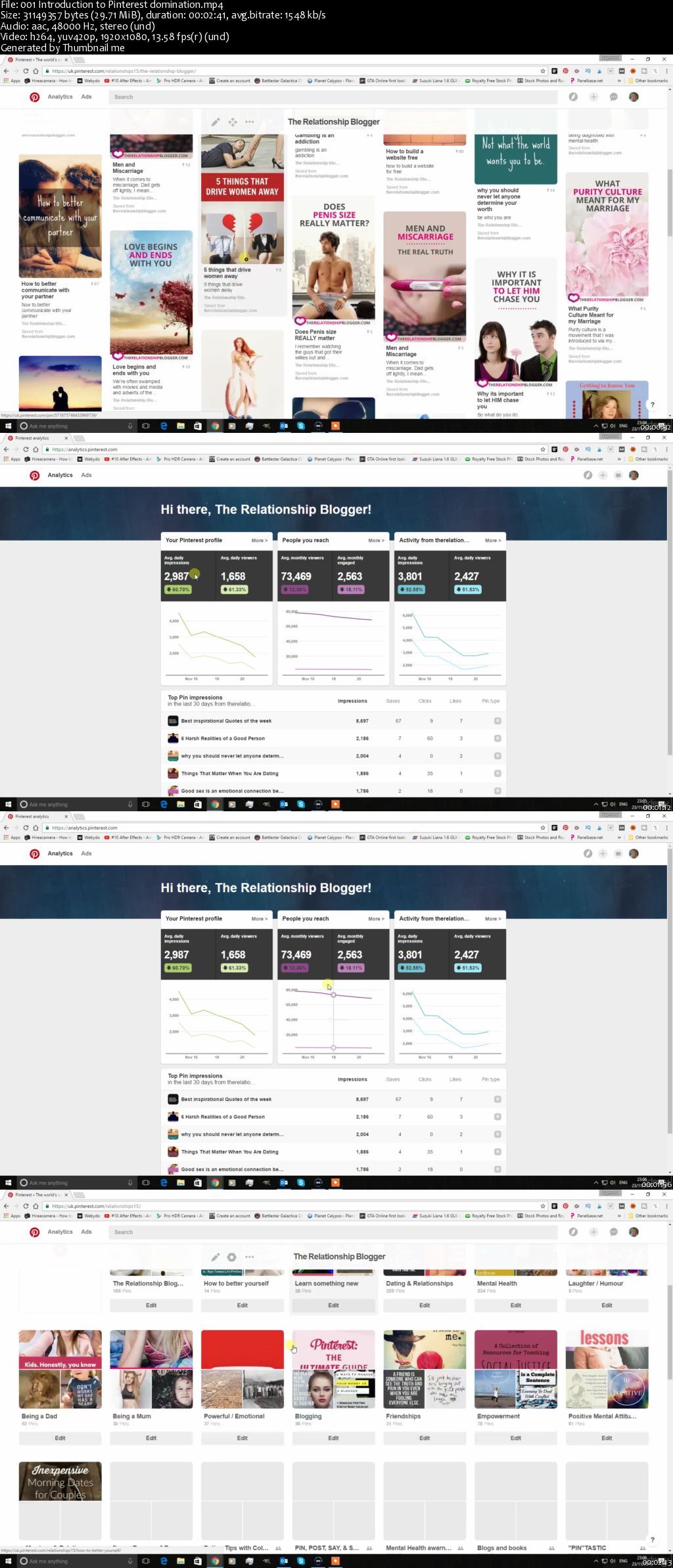 Pinterest traffic domination