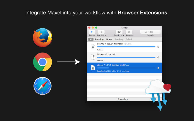 Maxel Downloader 2.3 Mac OS X