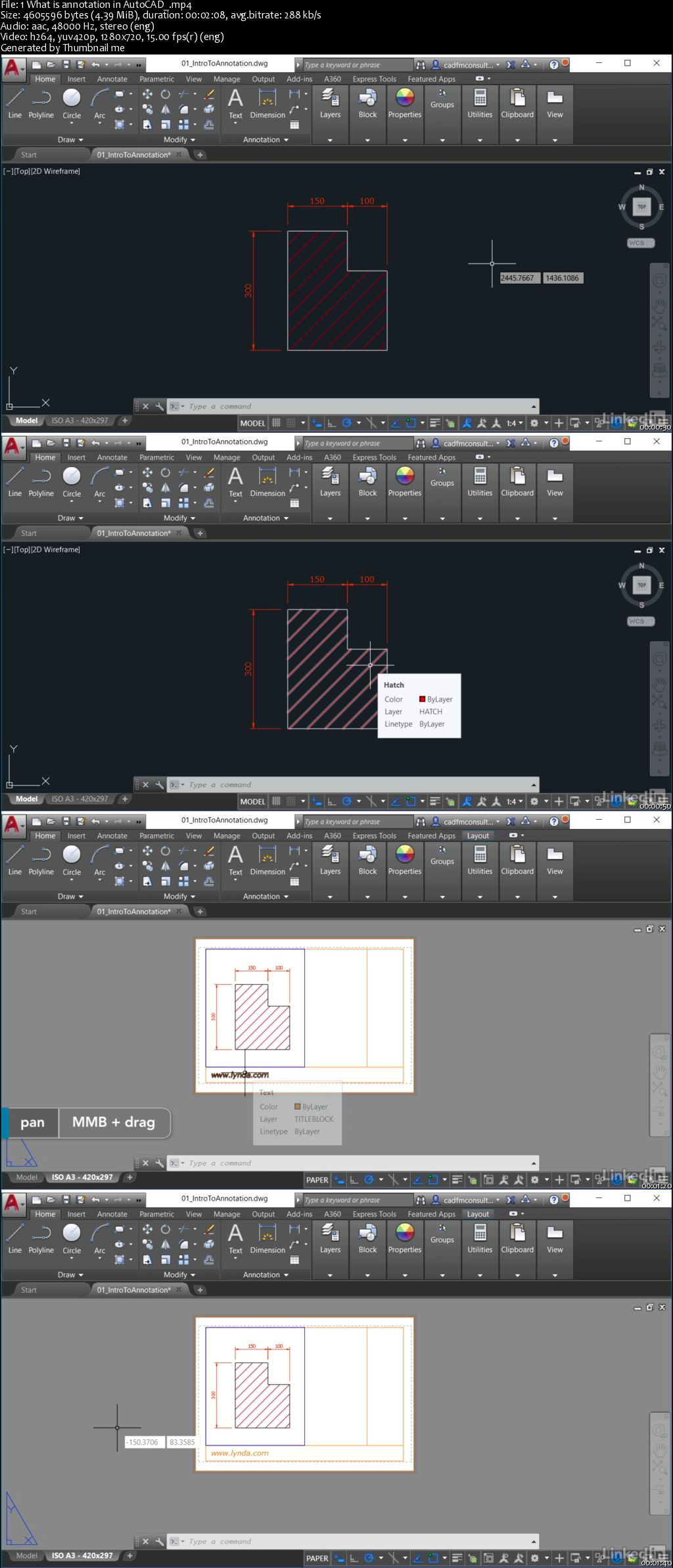 AutoCAD: Effective Annotating