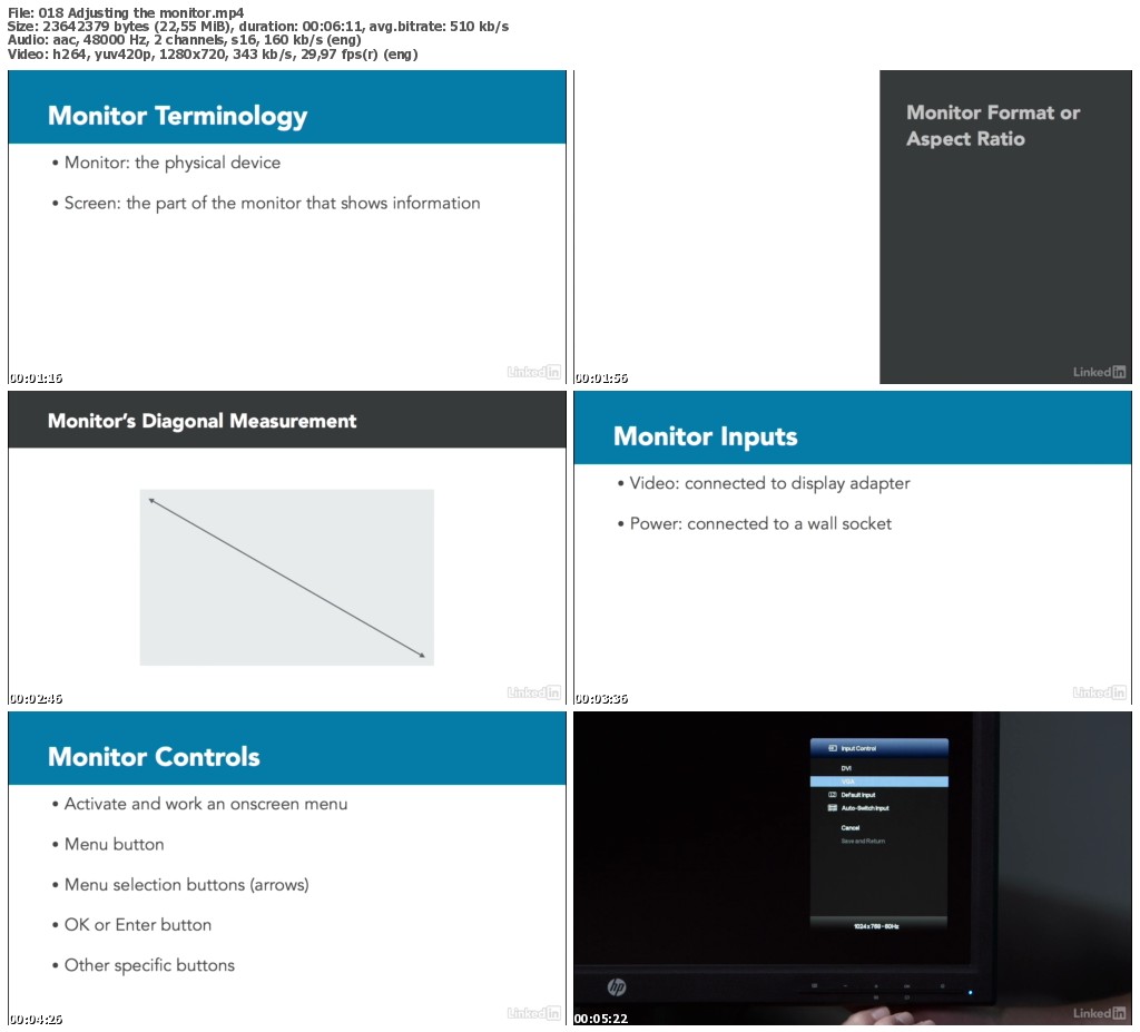 Lynda - Working with Computer Components and Peripherals