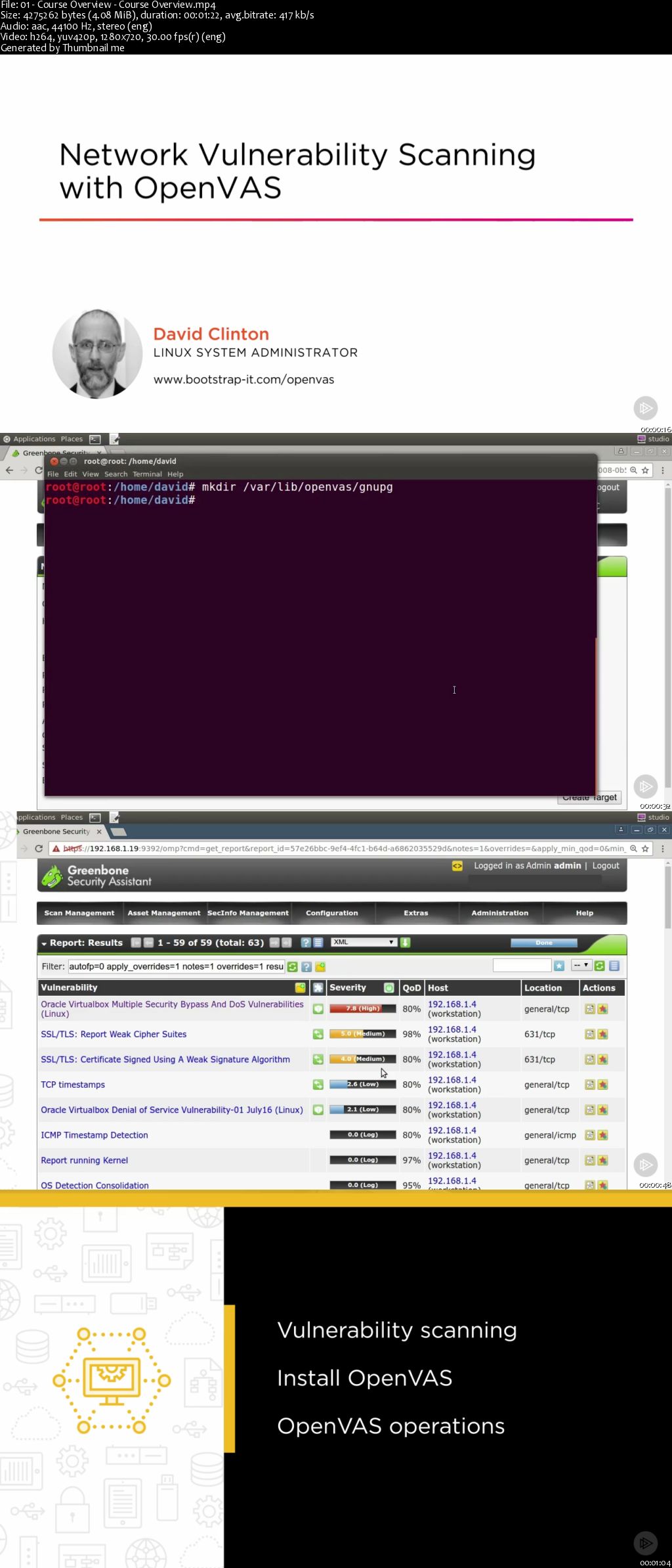 Network Vulnerability Scanning with OpenVAS