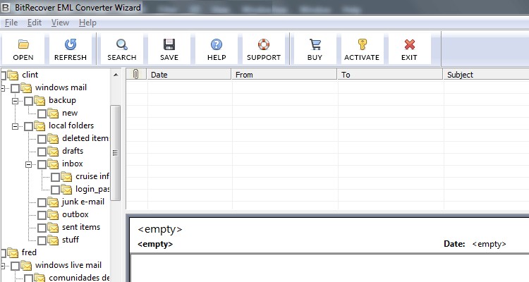 BitRecover EML Converter Wizard 5.2