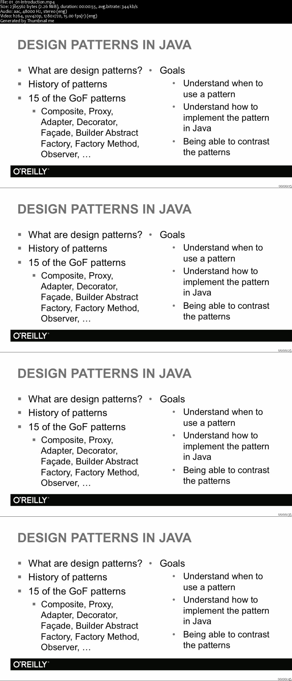 InfiniteSkills - Design Patterns in Java with Project Files included