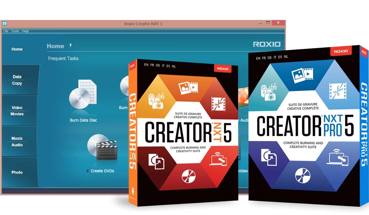 Roxio Creator NXT Pro 5 18.0.46.2 Multilingual + Content