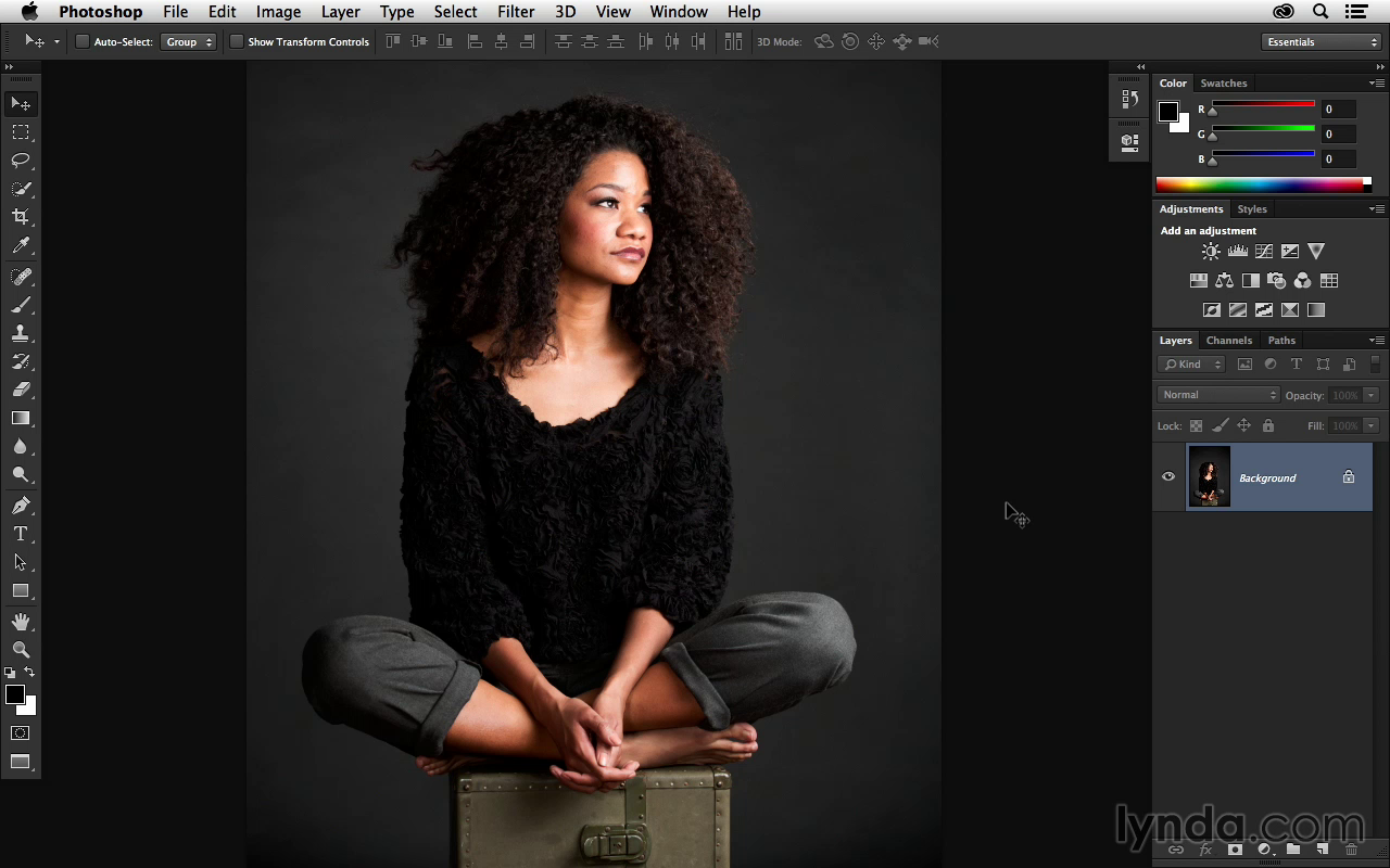 Portrait Project Retouching a Studio Portrait with Chris Orwig [repost]