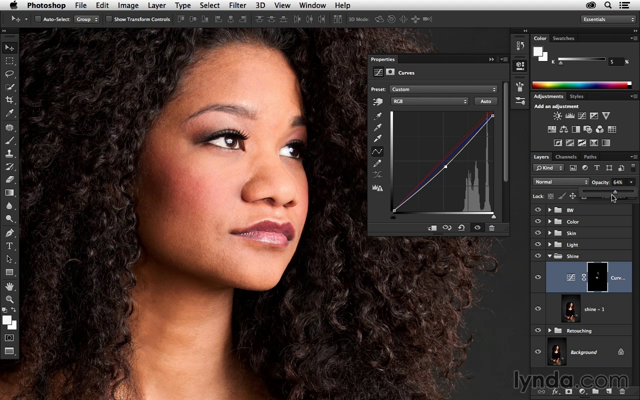 Portrait Project Retouching a Studio Portrait with Chris Orwig [repost]