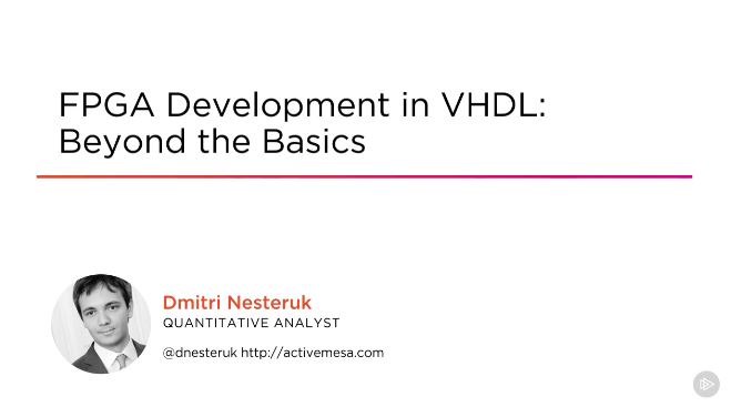 FPGA Development in VHDL: Beyond the Basics