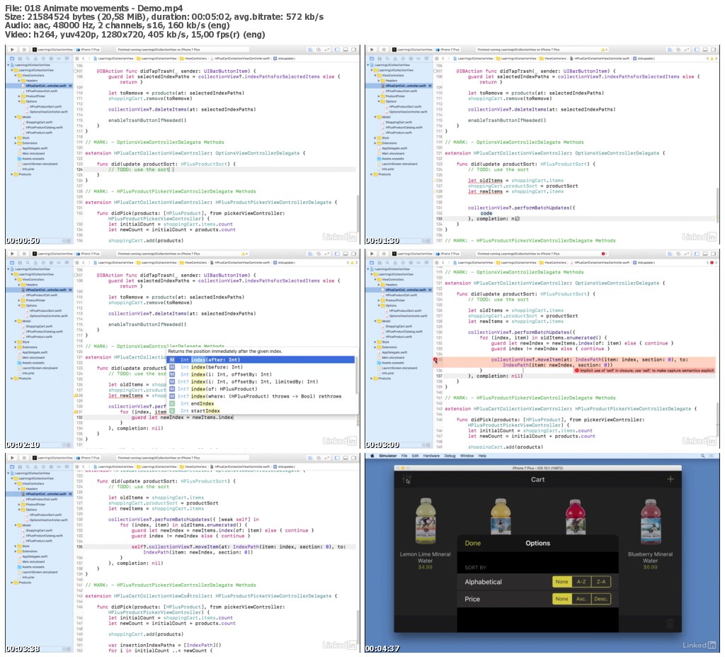 Lynda - Learning UICollectionView