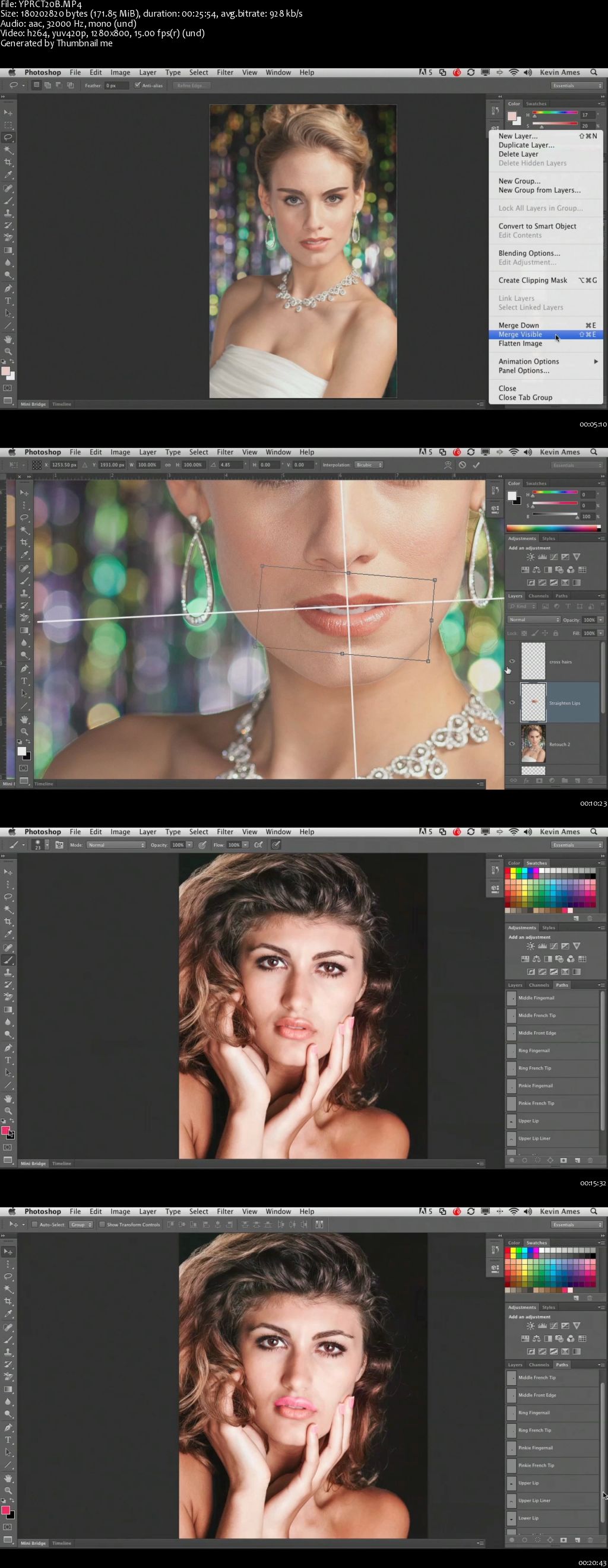 Photo Retouching with Photoshop - Mouths & Body