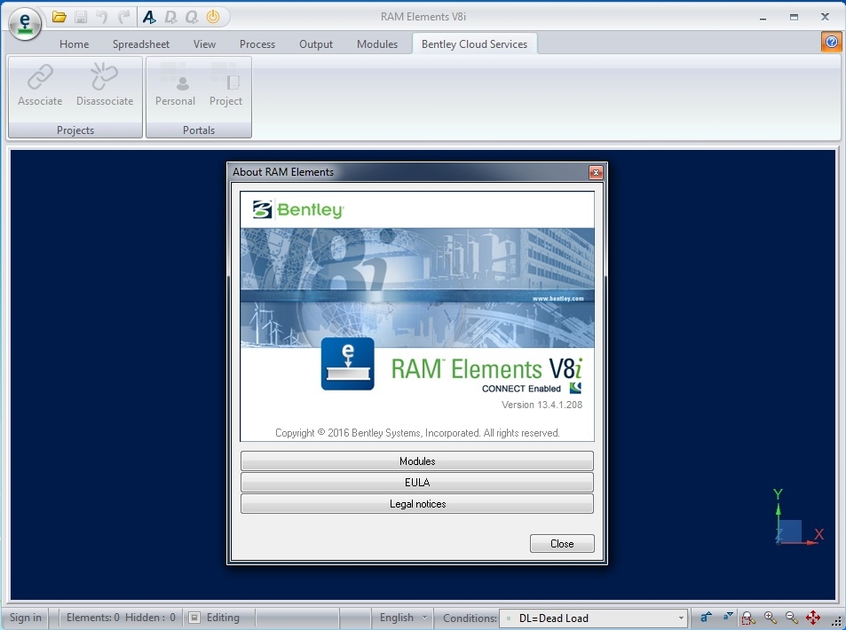 RAM Elements V8i SS4 13.04.01.208