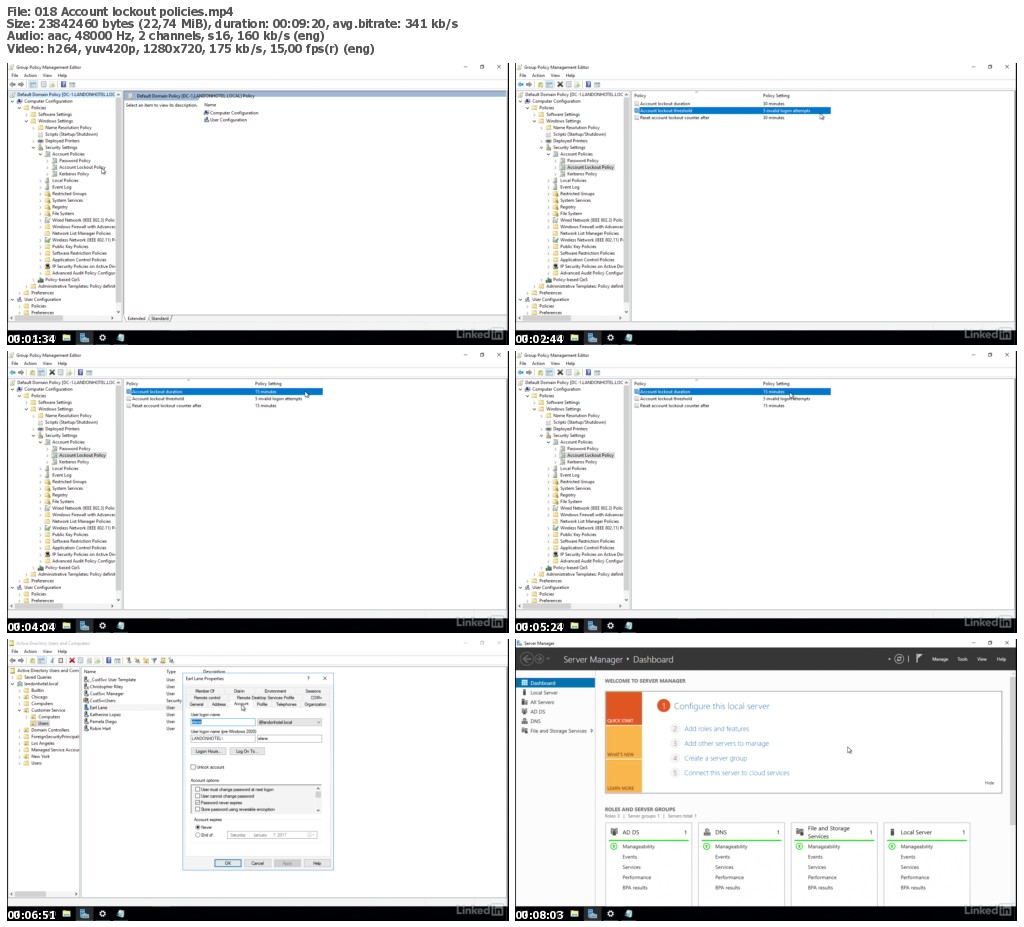 Lynda - Windows Server 2016: Implementing Group Policy